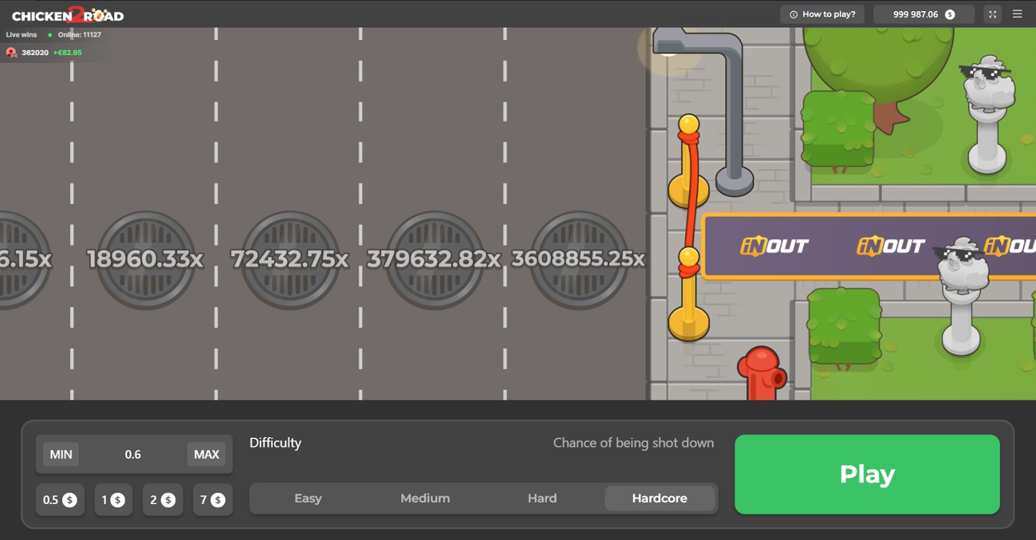 Chicken Road screenshot 1 - real gameplay footage
